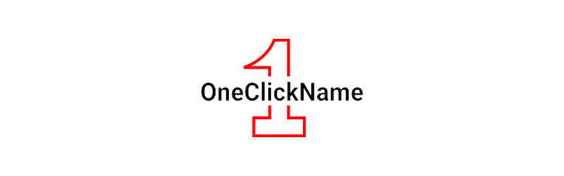 logo da one click name