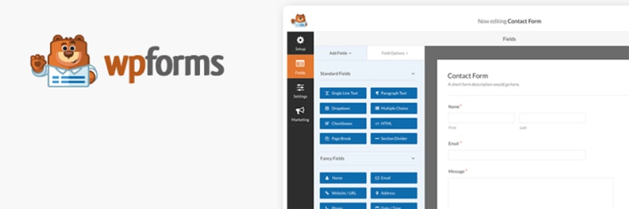 Melhores plugins WordPress WPForms