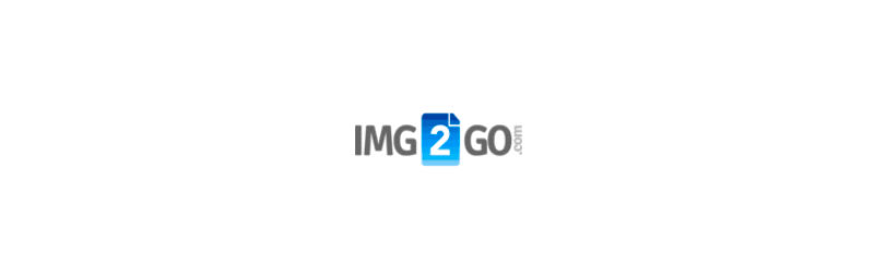 Imagem com a logo do IMG2GO