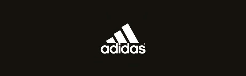 Logo branca da Adidas