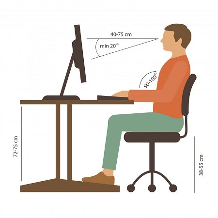 qué es una silla ergonómica y cómo usarla correctamente