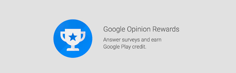 Google Opinion Rewards banner