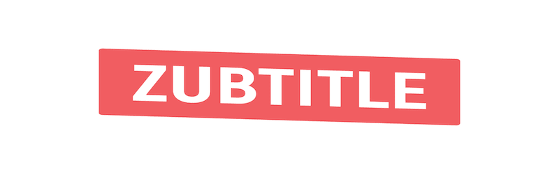 Zubtitle's logo