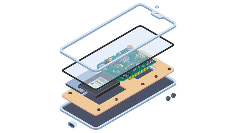 foto de um processador snapdragon