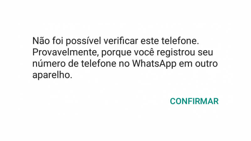 Imagem do alerta de quando alguém estiver clonado seu WhatsApp