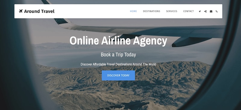 Around Travel template