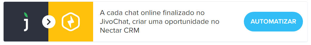 Integração entre JivoChat e Nectar CRM
