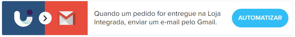 Integração entre Loja Integrada e Gmail