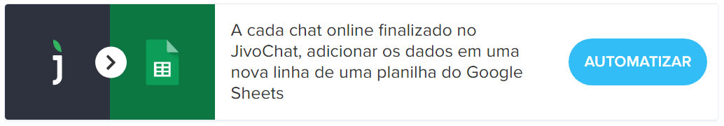 Integração entre JivoChat e Excel