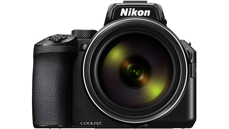 foto de uma câmera fotográfica Nikon Coolpix 
