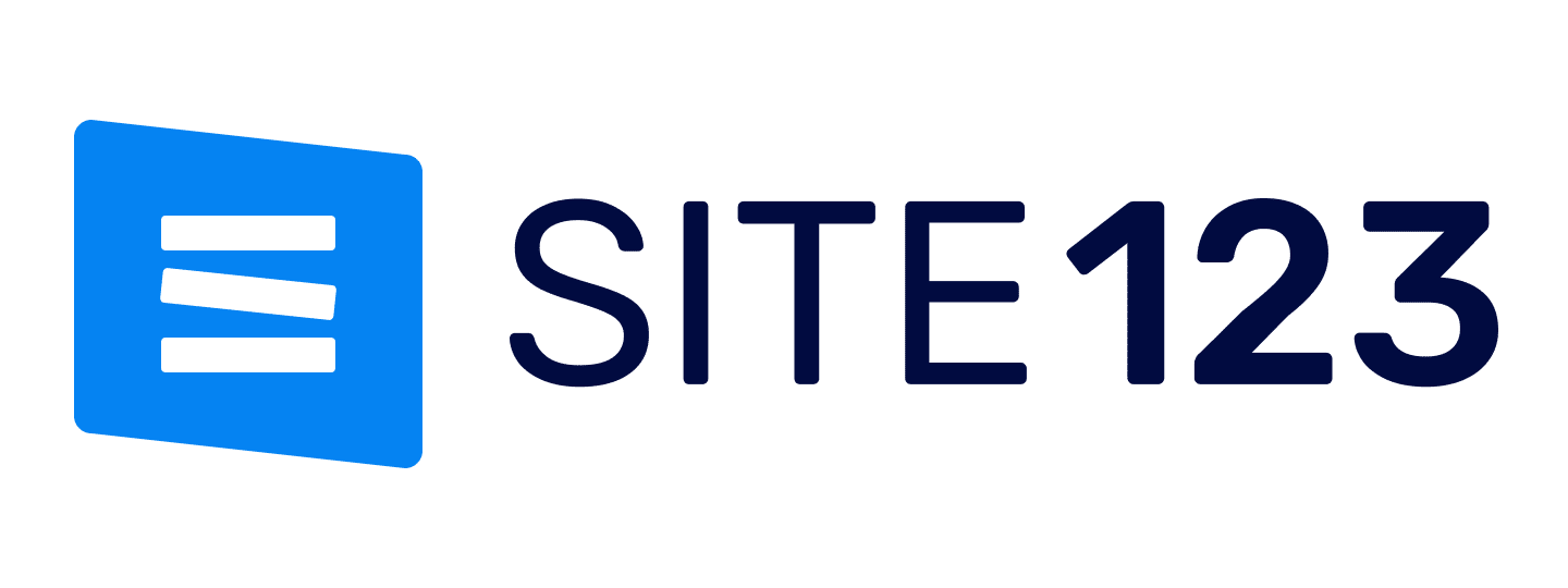 Logo Site123 - Plataforma para tienda online de éxito