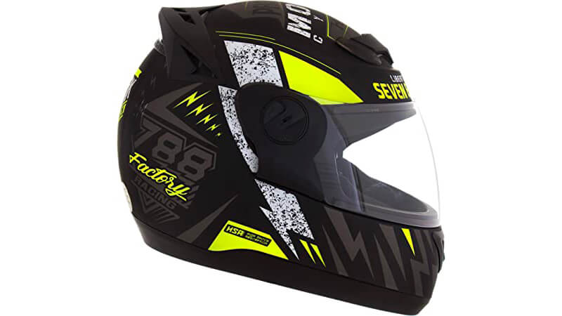 foto de um capacete de moto Evolution G6 Factory Racing da Pro Tork