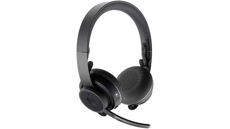 foto de um headset Bluetooth Logitech Zone Wireless