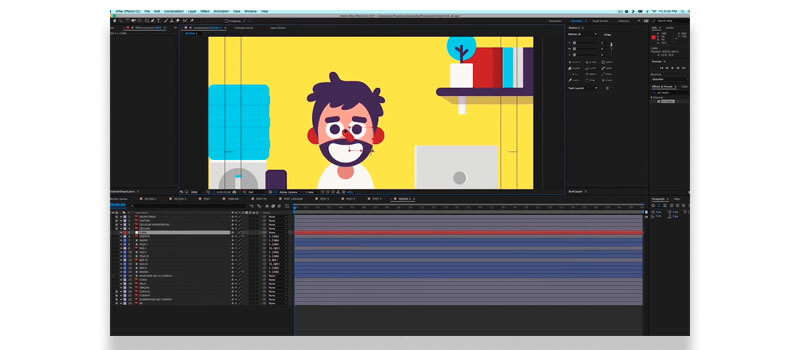 Animando personagem 2D usando o After Effects