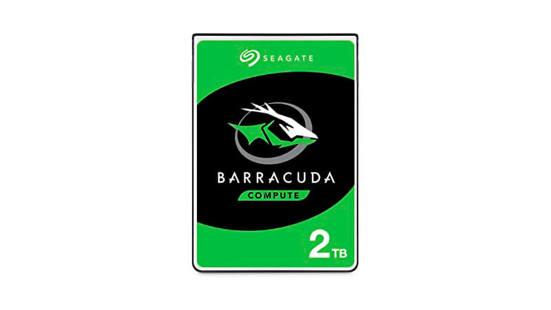 imagem de um hd para notebook Barracuda da Seagate