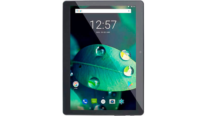 imagem de um tablet Multilaser M10