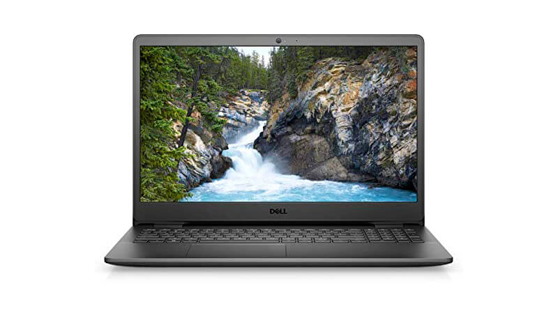 imagem de um notebook Dell Inspiron i15 3501 na cor cinza