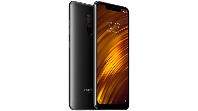 imagem de um celular Xiaomi Pocophone F1