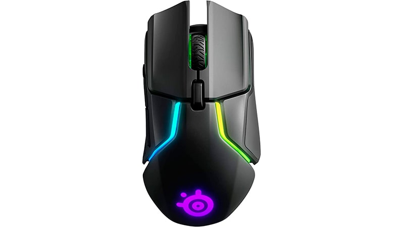 imagem de um mouse gamer SteelSeries Rival