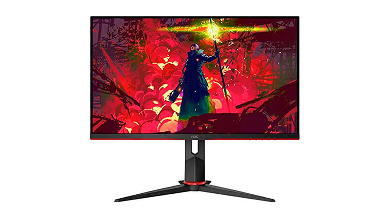 imagem de um monitor gamer AOC Hero 24 polegadas