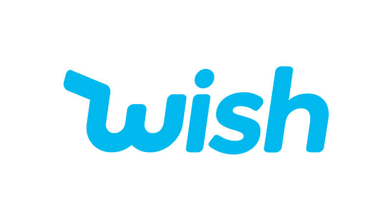 imagem que mostra a logo da Wish