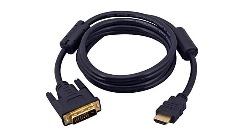 imagem de um cabo VGA para HDMI da Viniki