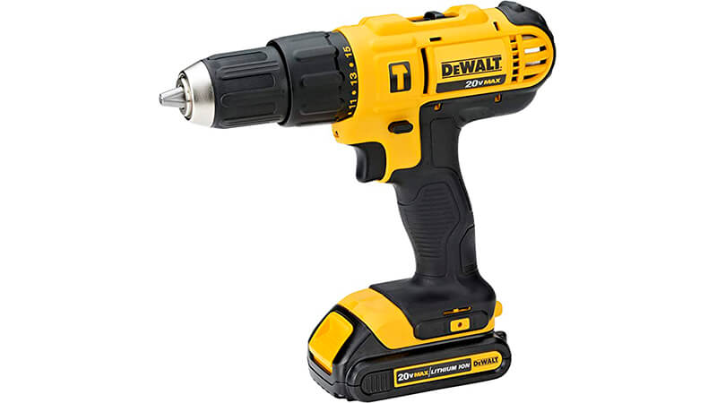 imagem de uma furadeira de impacto DeWalt