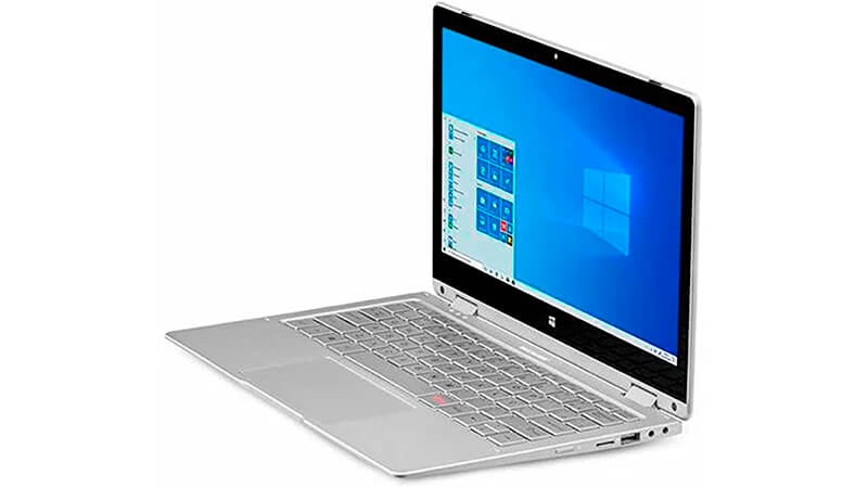 imagem de um notebook M11W Prime na cor prata