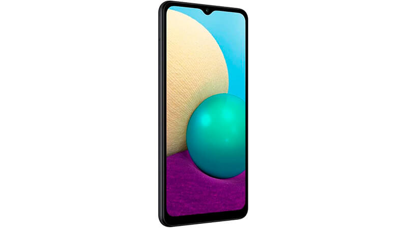 imagem de um smartphone Samsung Galaxy A02