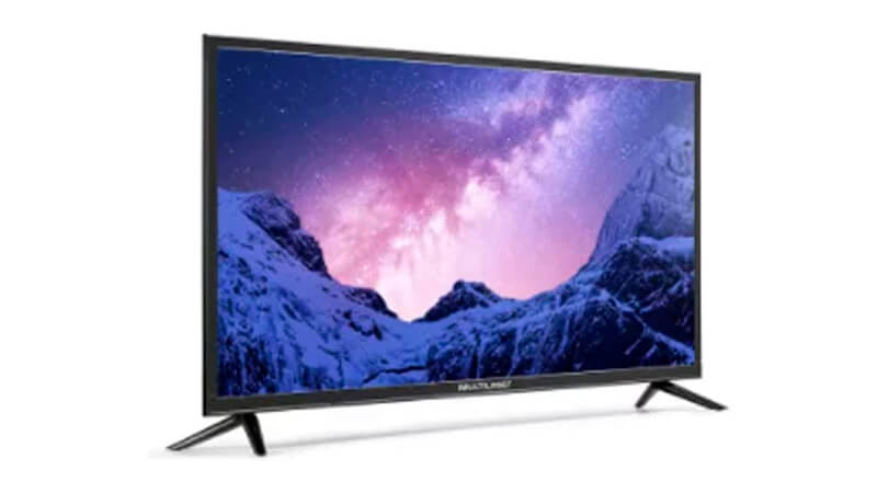 imagem de uma Smart TV Multilaser de 32 polegadas