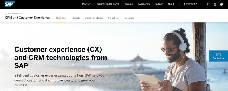 SAP home page