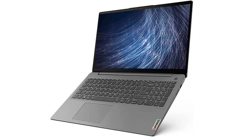 imagem de um notebook Lenovo IdeaPad Ultrafino na cor prata