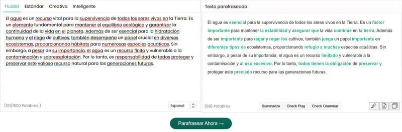 Revisión de Paraphraser.io