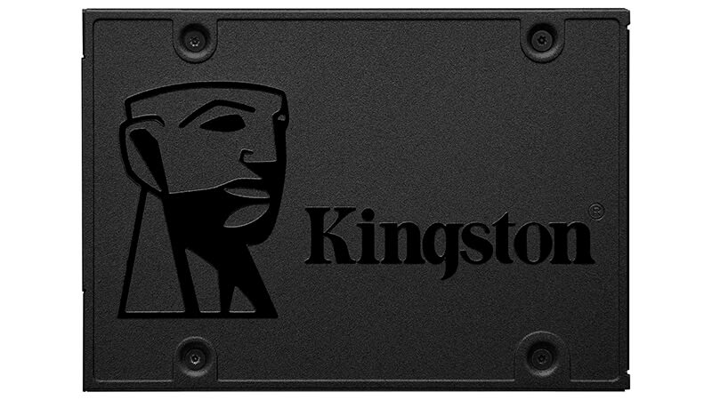 imagem de um SSD A400 da Kingston