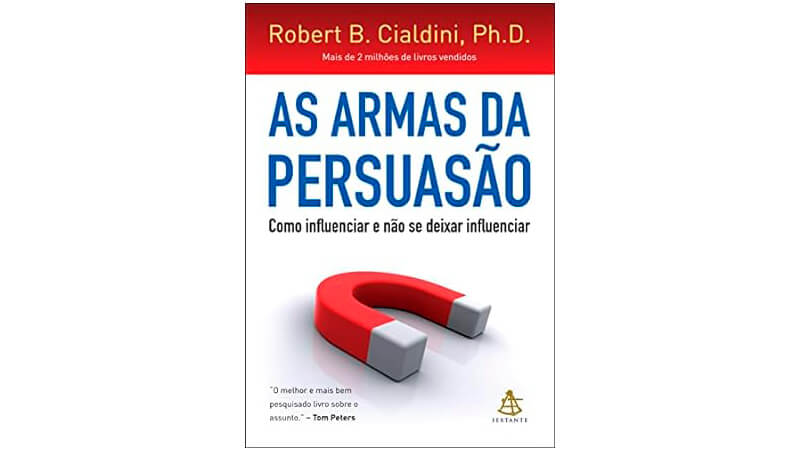 imagem que mostra a capa do livro As Armas da Persuasão