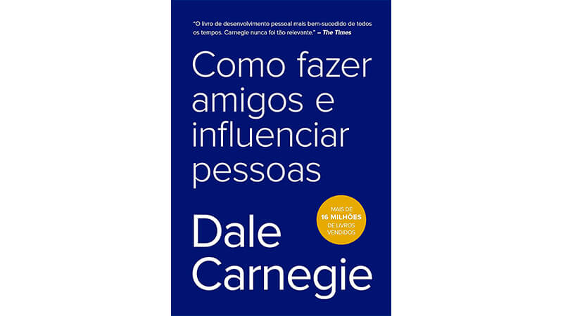 imagem que mostra a capa do livro Como fazer amigos e influenciar pessoas?