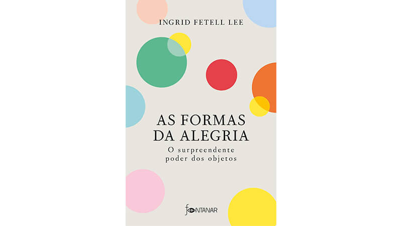 imagem que mostra a capa do livro As formas da alegria