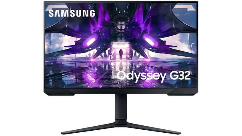 imagem de um monitor 165hz Samsung Odyssey de 27 polegadas