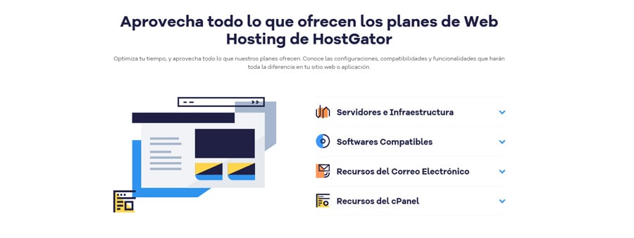 Pantalla Hostgator