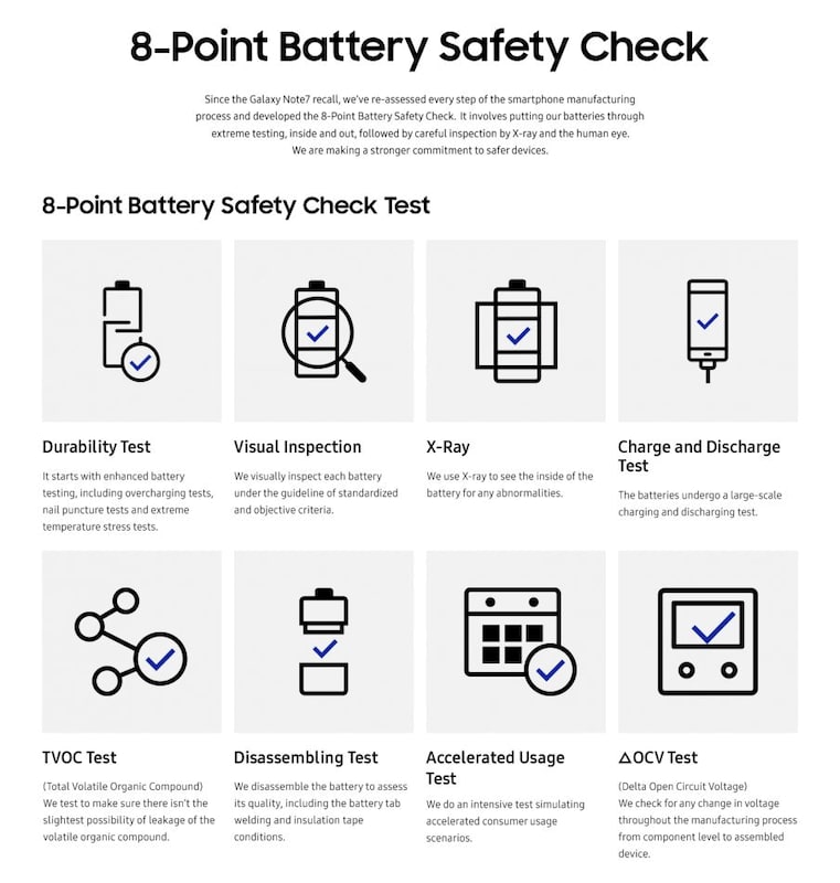 8-point battery safety check