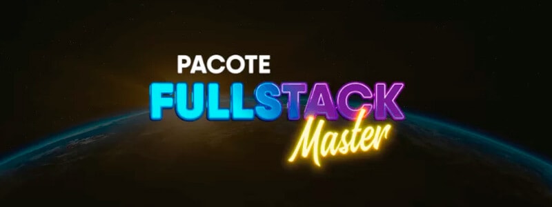 banner com o texto pacote fullstack master