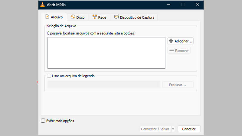 imagem mostrando como converter WebM para MP4 usando o VLC