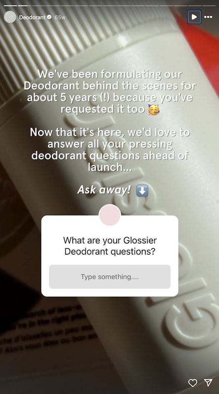 Glossier story