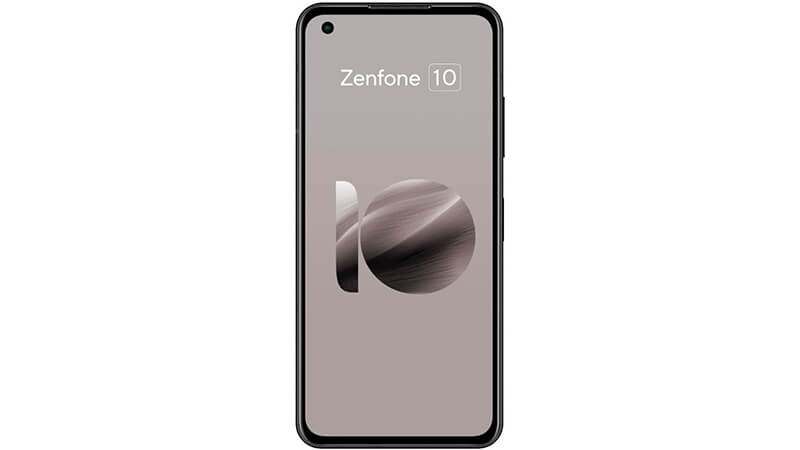 imagem que mostra um Asus Zenfone 10 na cor preta