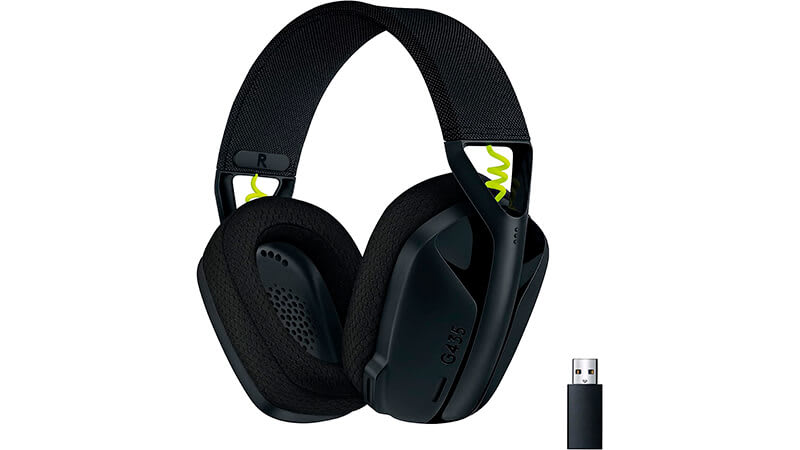 imagem que mostra o headset gamer Logitech G435