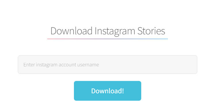 Descargar historias de Instagram en StorySaver