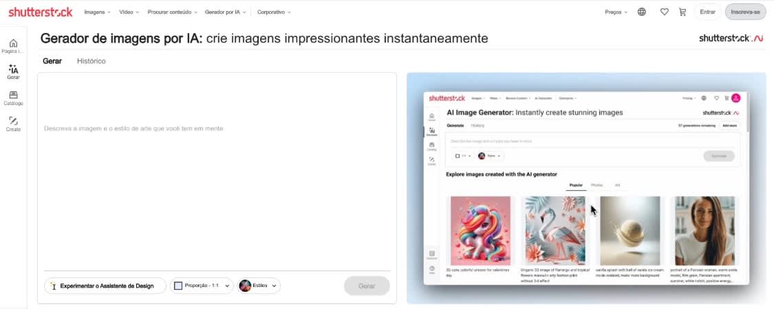 captura de tela do Shutterstock: Creative Flow