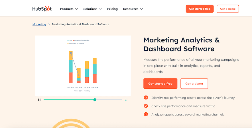 HubSpot website
