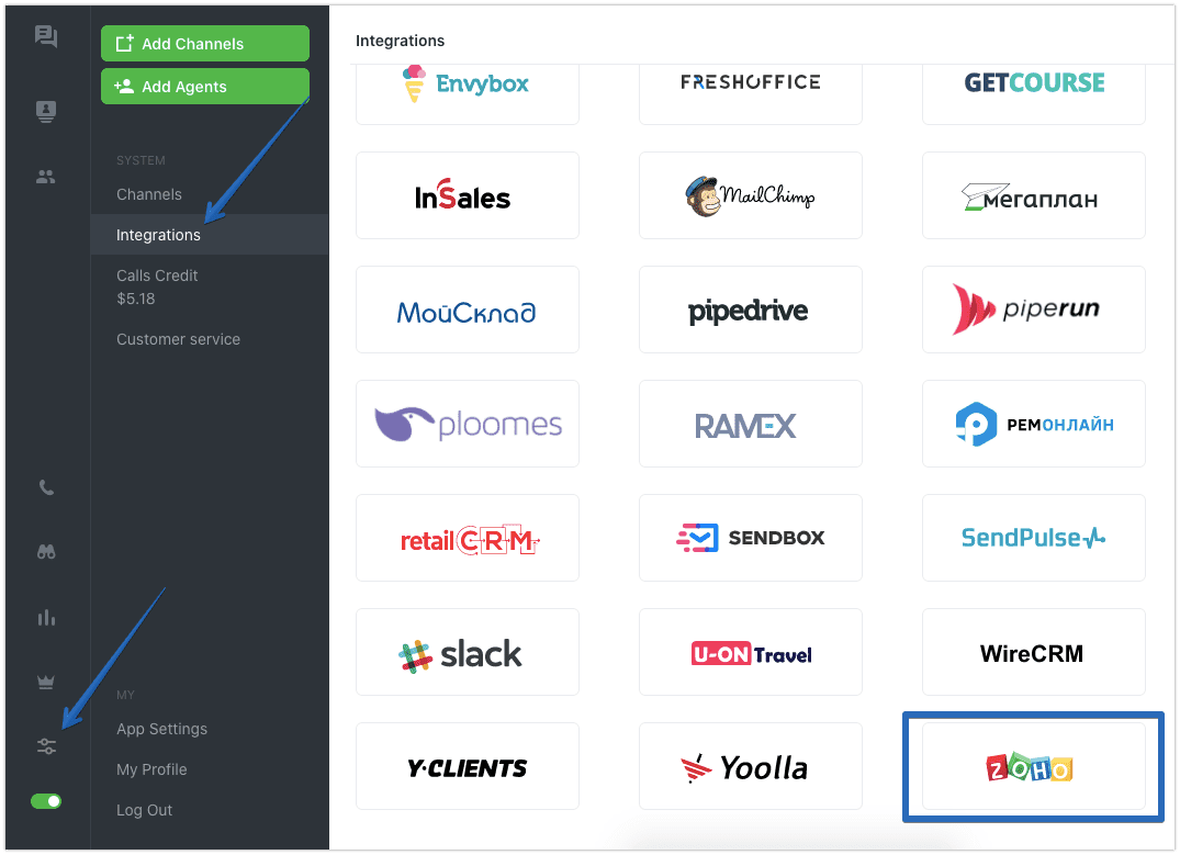 Integration With Zoho Crm 0361