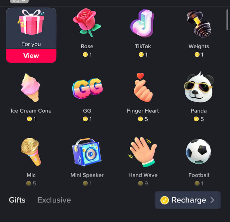 allowance Sprinkle Altitude tiktok gifts prices global Punctuation Great